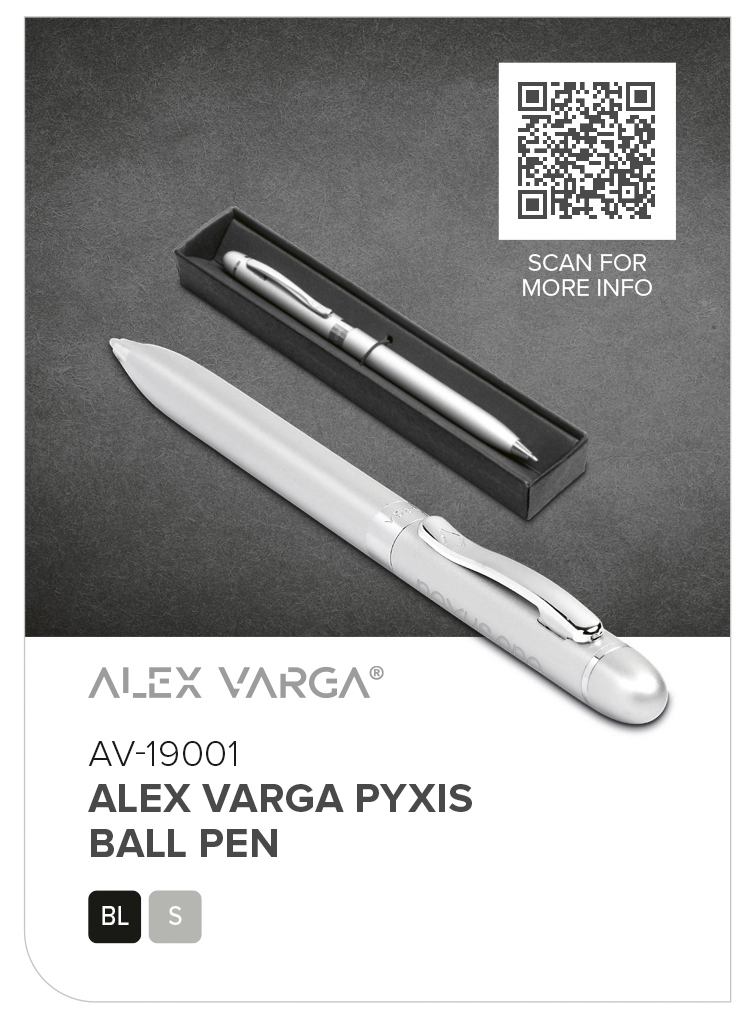 AV-19001 - Alex Varga Pyxis Ball Pen - Catalogue Image